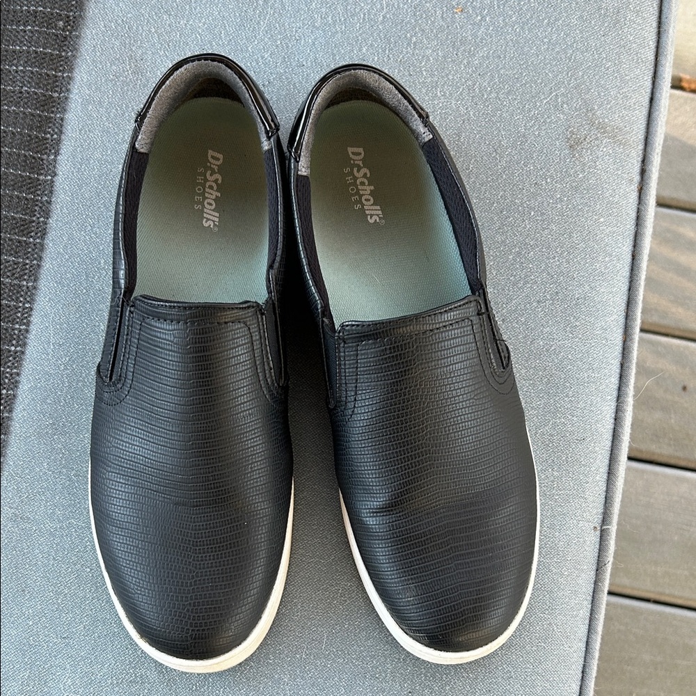 Dr. Scholl's Black Madison slip on sneakers